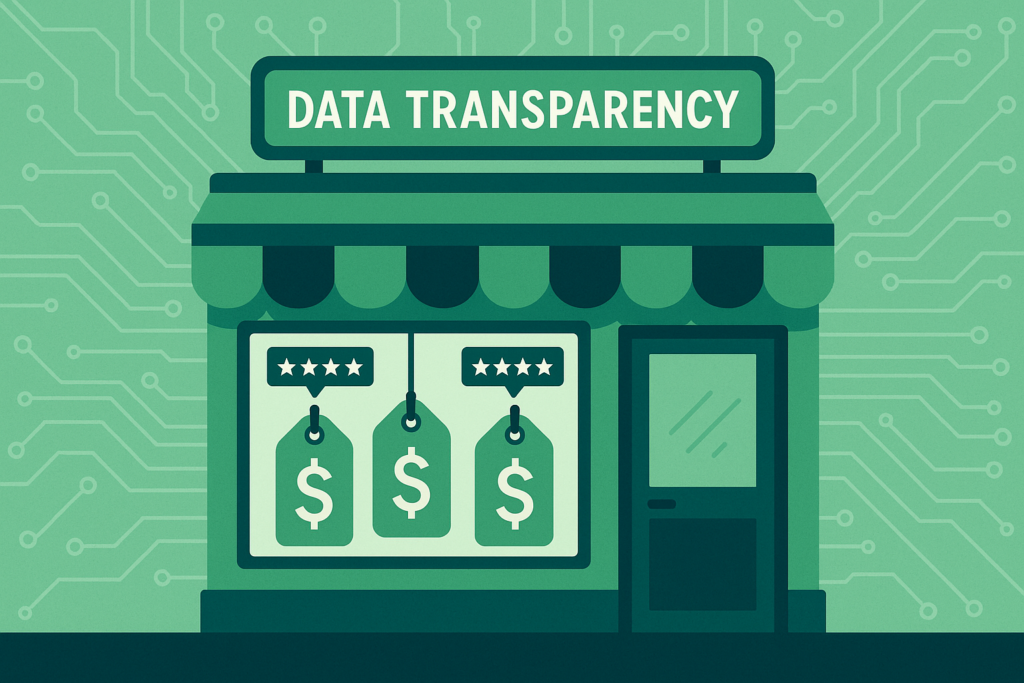 AI pricing transparency and business reputation