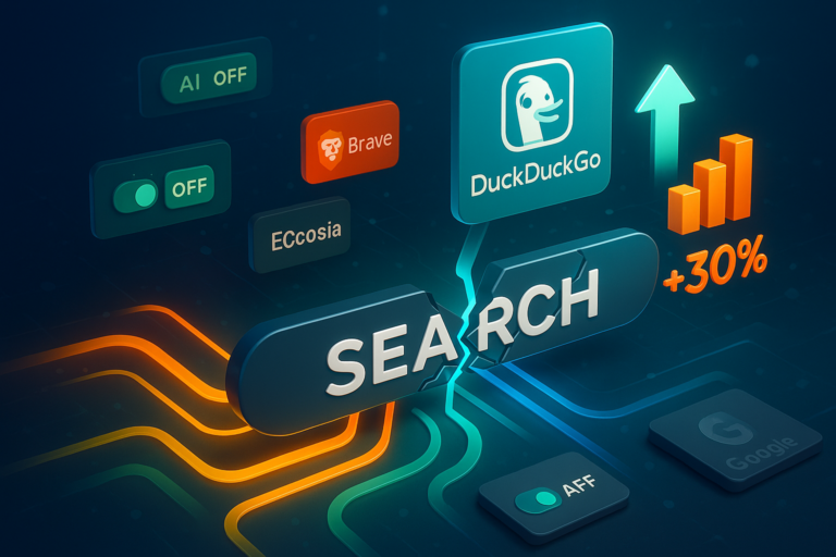 DuckDuckGo’s 30% Surge Shows Search Is Fragmenting Fast
