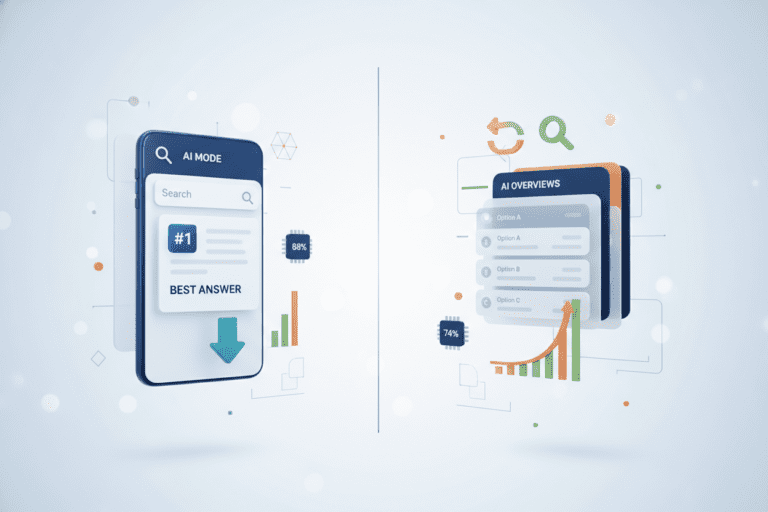 AI Mode vs. AI Overviews: What the New Study Means for SMBs