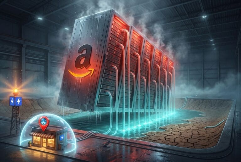 Amazon’s 2.5 Billion Gallon Water Bill: What AI’s Hidden Footprint Means for Your Business