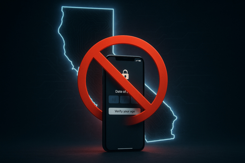 California’s Age Verification Law: What Businesses Must Prepare For
