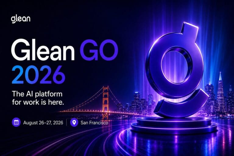 Glean:GO 2026 Conference Registration Opens, Set for August 26-27 in San Francisco