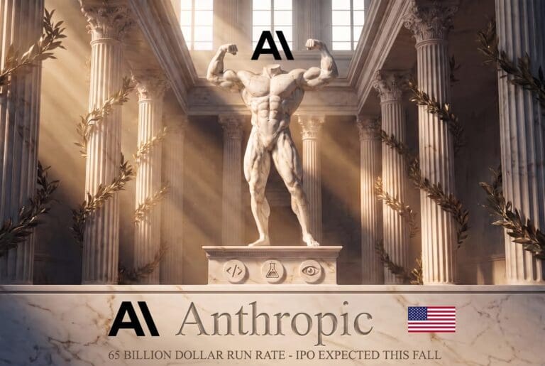Anthropic’s annual revenue run rate hits $65 billion ahead of fall IPO