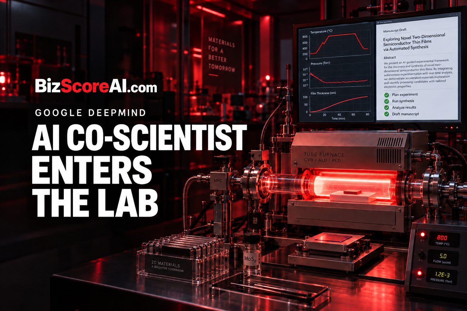 Google DeepMind’s AI Co-Scientist Now Plans Experiments, Runs Lab Equipment, and Writes Papers