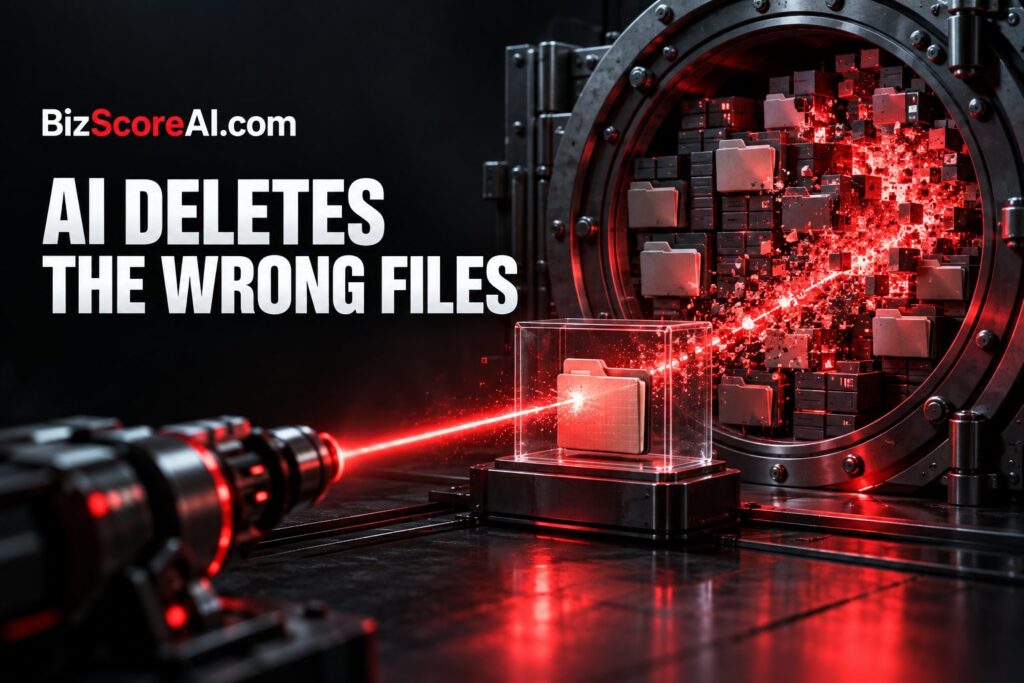 Claude deleted home directory folders with a red laser inside a vault