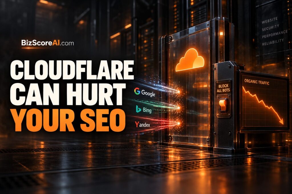 Cloudflare blocking search bots and harming Cloudflare SEO rankings