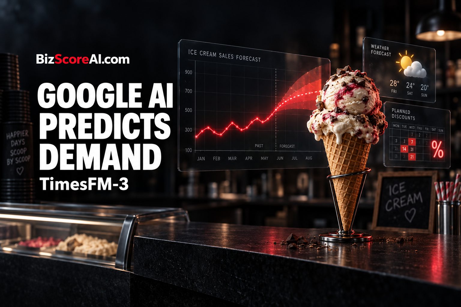 Google TimesFM-3 Forecasts Sales From Weather, Discounts, and Related Data