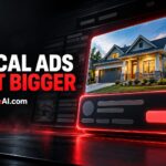 Larger local service ads displayed with a highlighted home service listing