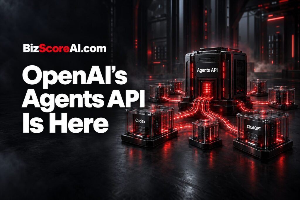 OpenAI agents API powering cloud infrastructure alongside Codex and ChatGPT