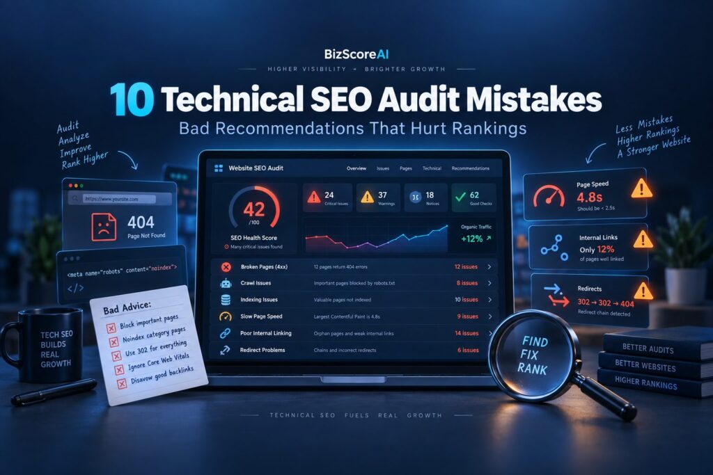 10 technical SEO audit mistakes that lead to bad recommendations