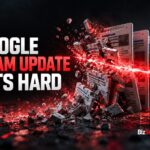 Search results shattering apart in the October 2026 Google spam update