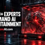 AI brain contained inside a cracked glass cube illustrating stronger sandboxes