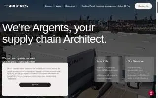 Argents Express Group of Ladson website