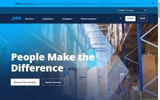 JAS Forwarding-USA (Charleston) website