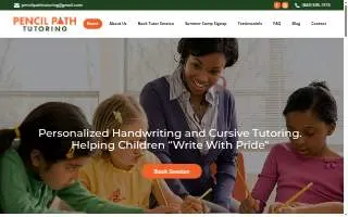 Pencil Path Tutoring LLC website
