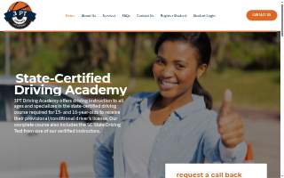 3PT Driving Academy website