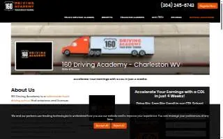 160 Driving Academy of Charleston website