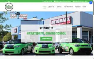843 Let's Drive Driving School website