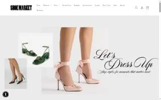 Shoe Market website