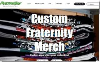 FraterniTees LLC website