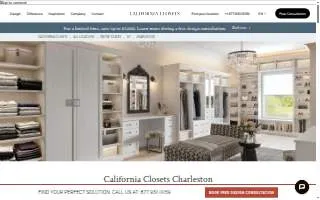 California Closets - Charleston Office / Manufacturing Center website