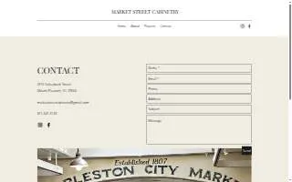 Market Street Cabinetry website