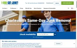 1-800-GOT-JUNK? Charleston website