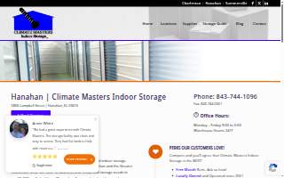 Climate Masters Indoor Storage