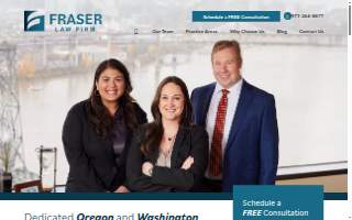 The Fraser Firm website
