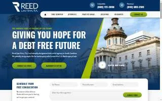 Reed Law Firm, P.A. of Florence website