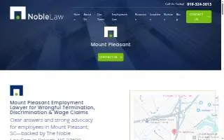 The Noble Law website