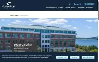 Motley Rice LLC - Mount Pleasant website