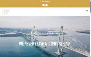 Loignon Law Firm website