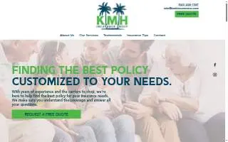 KMH Insurance Group website