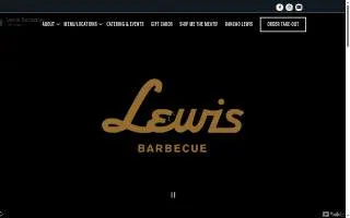 Lewis Barbecue Charleston website