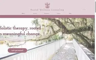 Rooted Wellness Counseling website