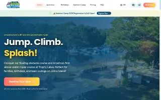 Charleston Aqua Park website