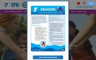 Cane Bay Family YMCA of Charleston website