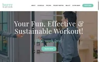 Barre Nation website