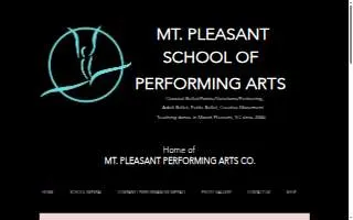 Mt Pleasant School of Performing Arts, LLC website