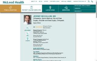 Jeremy Mccallum, Md