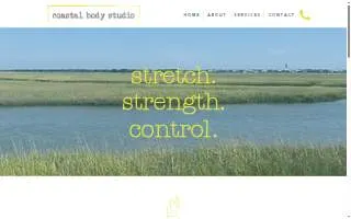 Coastal Body Studio website