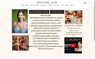 Satori Yoga Charleston website