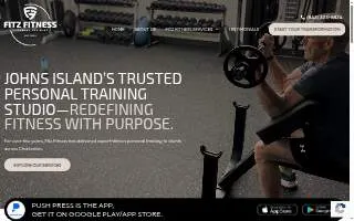 Fitz Fitness of Johns Island website