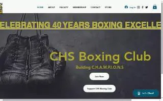 Charleston Boxing Club website