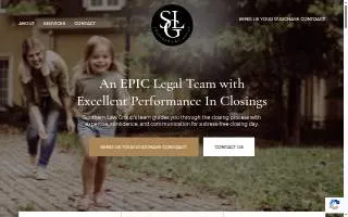 Southern Law Group Charleston website