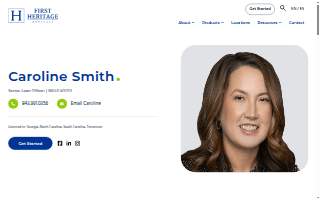 Caroline Smith at First Heritage Mortgage