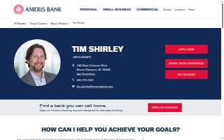 Tim Shirley - Ameris Bank Mortgage