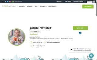 Jamie Minster - CMG Home Loans Mortgage Loan Officer NMLS# 1871743