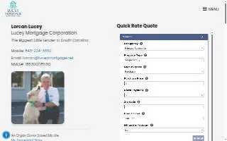 Lucey Mortgage Corporation of Mt Pleasant website